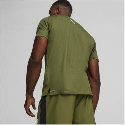 PUMA DriRelease Mesh Trainingsshirt Herren 33 - olive green S