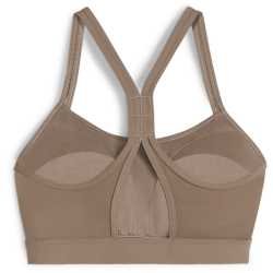 PUMA 4Keeps Ultrabare Strappy Mid Support Sport-BH Damen 96 - totally taupe L
