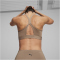 PUMA 4Keeps Ultrabare Strappy Mid Support Sport-BH Damen 96 - totally taupe L