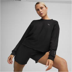PUMA Unwind Yoga-Pullover Damen 01 - PUMA black XS