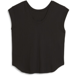 PUMA Studio Foundations Yogashirt Damen 01 - PUMA black XS