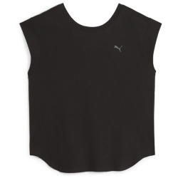 PUMA Studio Foundations Yogashirt Damen 01 - PUMA black S