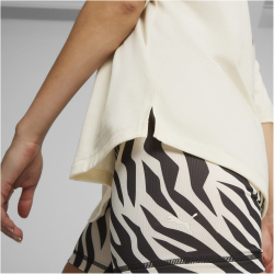 PUMA Animal Remix Boyfriend Trainingsshirt Damen 87 - sugared almond XS