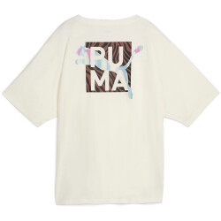 PUMA Animal Remix Boyfriend Trainingsshirt Damen 87 - sugared almond XS