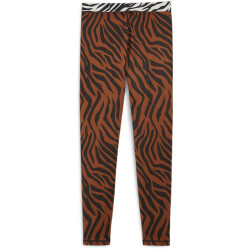 PUMA Animal Remix High-Waist 7/8-Leggings Damen 81 - teak XS