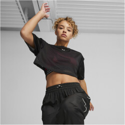 PUMA Fit Move Mesh Cropped T-Shirt Damen 01 - PUMA black XS