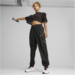 PUMA Fit Move Mesh Cropped T-Shirt Damen 01 - PUMA black XS