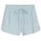 PUMA Fit Branded Fleece High-Waist 3" Shorts Damen 22 - turquoise surf L
