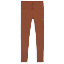 PUMA Train Cloudspun Rib Leggings Damen 81 - teak XS