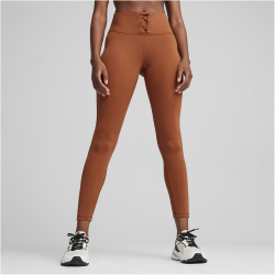 PUMA Train Cloudspun Rib Leggings Damen 81 - teak XS