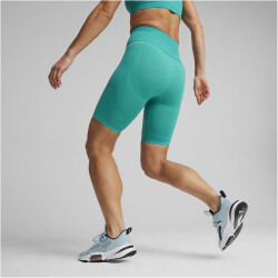 PUMA Shapeluxe Seamless High-Waist 6" kurze Leggings Damen 86 - sparkling green XS
