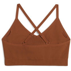 PUMA Move Shapelux Seamless Low Support Sport-BH Damen 81 - teak S