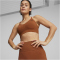 PUMA Move Shapelux Seamless Low Support Sport-BH Damen 81 - teak S