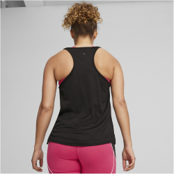 PUMA Fit Fashion Ultrabreathe Allover Trainings-Tanktop Damen 56 - PUMA black/PUMA black XS