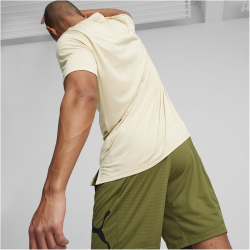PUMA Train Favorite Heather Cat Trainingsshirt Herren 90 - putty heather S