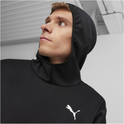 PUMA Train All Day PWR Fleece Trainings-Hoodie Herren 74 - PUMA black/white cat L