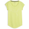PUMA Performance Heather Cat Trainingsshirt Damen 39 - lime pow heather S