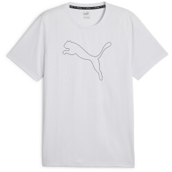 PUMA Performance Cat Trainingsshirt M 42 - silver mist S