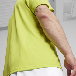 PUMA Performance kurzarm Trainingsshirt Herren 39 - lime pow XXL