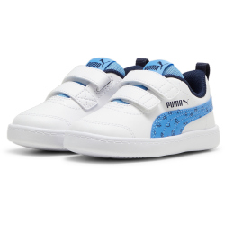 PUMA Courtflex V2 Woods Baby-Sneaker mit Klettverschluss...