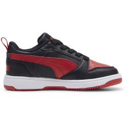 PUMA Rebound V6 Low AC Sneaker Kinder 11 - PUMA black/for all time red 28