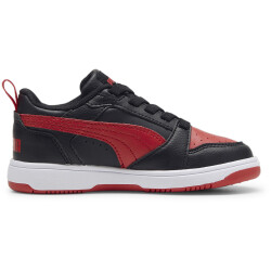 PUMA Rebound V6 Low AC Sneaker Kinder 11 - PUMA black/for all time red 30