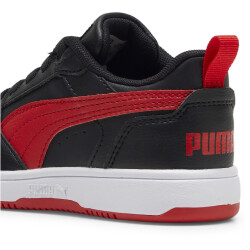 PUMA Rebound V6 Low AC Sneaker Kinder 11 - PUMA black/for all time red 32