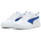 PUMA Rebound V6 Low AC Sneaker Kinder 10 - PUMA white/cobalt glaze/dewdrop 35
