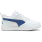PUMA Rebound V6 Low AC Sneaker Kinder 10 - PUMA white/cobalt glaze/dewdrop 35