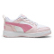 PUMA Rebound V6 Low AC Sneaker Kinder 08 - PUMA white/fast pink/whisp of pink 28