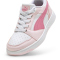 PUMA Rebound V6 Low AC Sneaker Kinder 08 - PUMA white/fast pink/whisp of pink 28