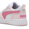 PUMA Rebound V6 Low AC Sneaker Kinder 08 - PUMA white/fast pink/whisp of pink 28