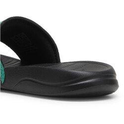 PUMA Popcat 20 Ready, Set, Better Pantoletten Kinder 02 - PUMA black/PUMA black/sparkling green 28