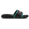 PUMA Popcat 20 Ready, Set, Better Pantoletten Kinder 02 - PUMA black/PUMA black/sparkling green 28