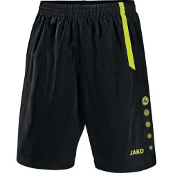 JAKO Turin Sporthose schwarz/neongrün S
