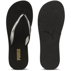 PUMA Sandy Flip Metallic Shine Zehentrenner Damen 02 -...