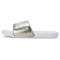PUMA Cool Cat 2.0 Metallic Shine Pantoletten 01 - PUMA gold/PUMA silver/PUMA white 42