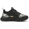 PUMA Cassia Metallic Shine Sneaker Damen 02 - PUMA black/PUMA silver/PUMA gold 36