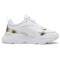 PUMA Cassia Metallic Shine Sneaker Damen 01 - PUMA white/PUMA gold/PUMA silver/vapor gray 36