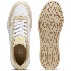 PUMA Court Classy Sneaker Damen 05 - PUMA white/cashew/PUMA gold 37