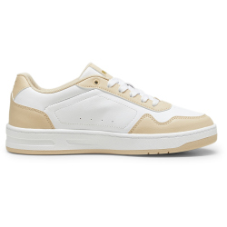 PUMA Court Classy Sneaker Damen 05 - PUMA white/cashew/PUMA gold 37