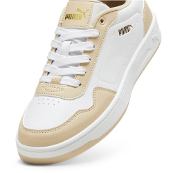 PUMA Court Classy Sneaker Damen 05 - PUMA white/cashew/PUMA gold 37