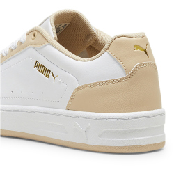 PUMA Court Classy Sneaker Damen 05 - PUMA white/cashew/PUMA gold 37