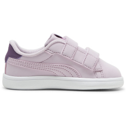 PUMA Smash 3.0 BUTTERFLY Baby-Sneaker mit Klettverschluss 03 - grape mist/crushed berry/puma white 21