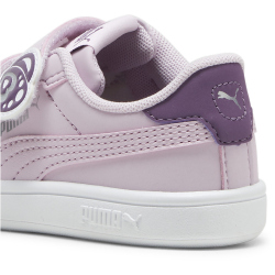 PUMA Smash 3.0 BUTTERFLY Baby-Sneaker mit Klettverschluss 03 - grape mist/crushed berry/puma white 21