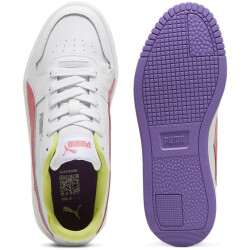 PUMA Carina Street Sneaker Mädchen 09 - PUMA white/passionfruit/PUMA silver 38