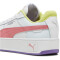 PUMA Carina Street Sneaker Mädchen 09 - PUMA white/passionfruit/PUMA silver 38