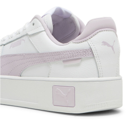 PUMA Carina Street Sneaker Mädchen 08 - PUMA white/grape mist 38.5