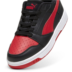 PUMA Rebound V6 Lo Sneaker Kinder 11 - PUMA black/for all time red 36