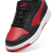 PUMA Rebound V6 Lo Sneaker Kinder 11 - PUMA black/for all time red 36